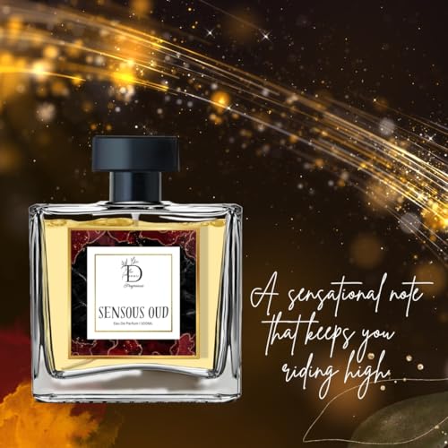 Image of Dionii SENSOUS OUD Unisex Eau De Parfum Perfume | Long Lasting Wood Fragrance With Saffron & Sandalwood, 100 ML