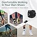 PRFCTLIFE Drop Foot Brace with Reel-Adjust Dorsiflexion Assist, AFO Foot Drop Brace for Walking with Shoes, Ankle Support for Supination,Plantar Fasciitis,Peroneal Achilles Tendonitis,Stroke,Men/Women