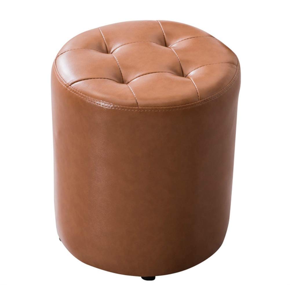 Pouf en bois massif pour votre salon de style scandinave cosy