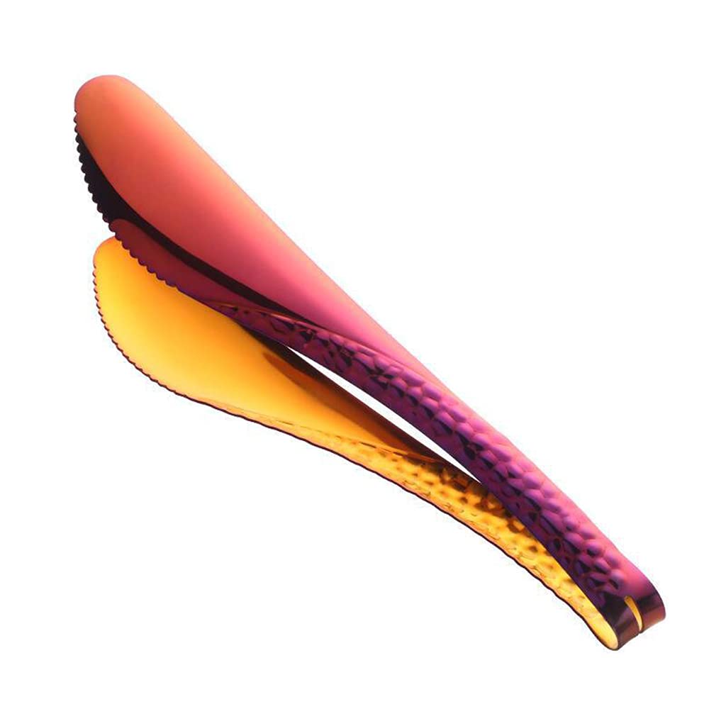 MALSSE Slip Food Clip with Teeth Suitable for Barbecue Picnic Cooking Great Gift for Families and Friend Easy to Use Food Clips for Cooking