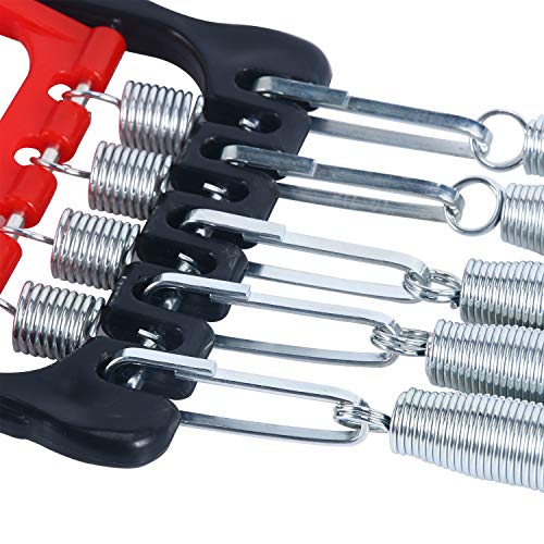 Image of 3 in 1 Home Fitness Equipment Spring Exerciser Chest Expander With 5 Springs and Pull-up Bars for Arm Workout