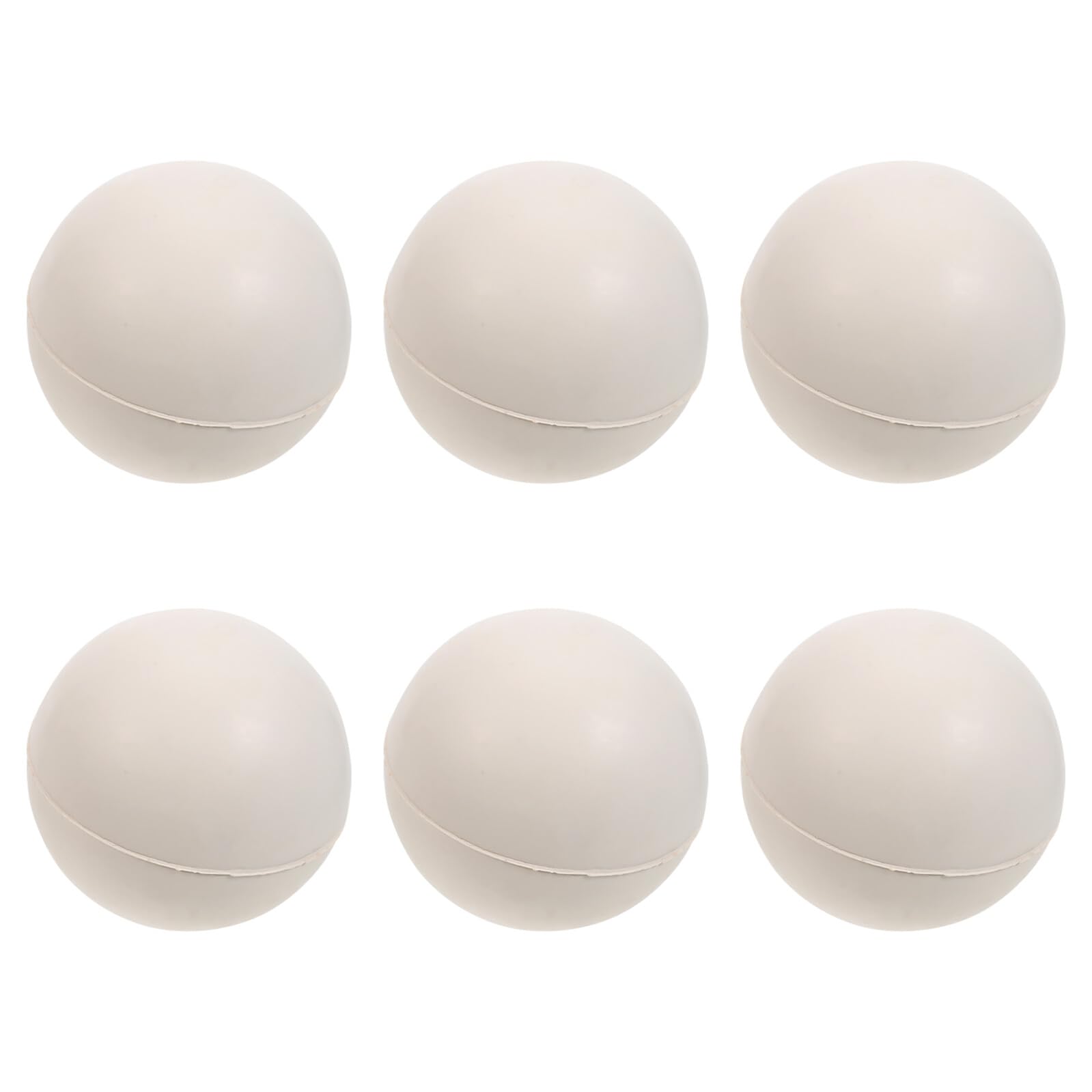 Palline per Asciugatrice in Gomma 6 Pezzi, Ammorbidenti Naturali per Bucato Invernale, Antistatiche e Riutilizzabili, per Asciugatura Rapida e Morbidezza Piumini e Giacche