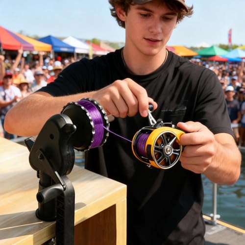 Accesorios de carrete portátil de pesca como regalo para papá 2