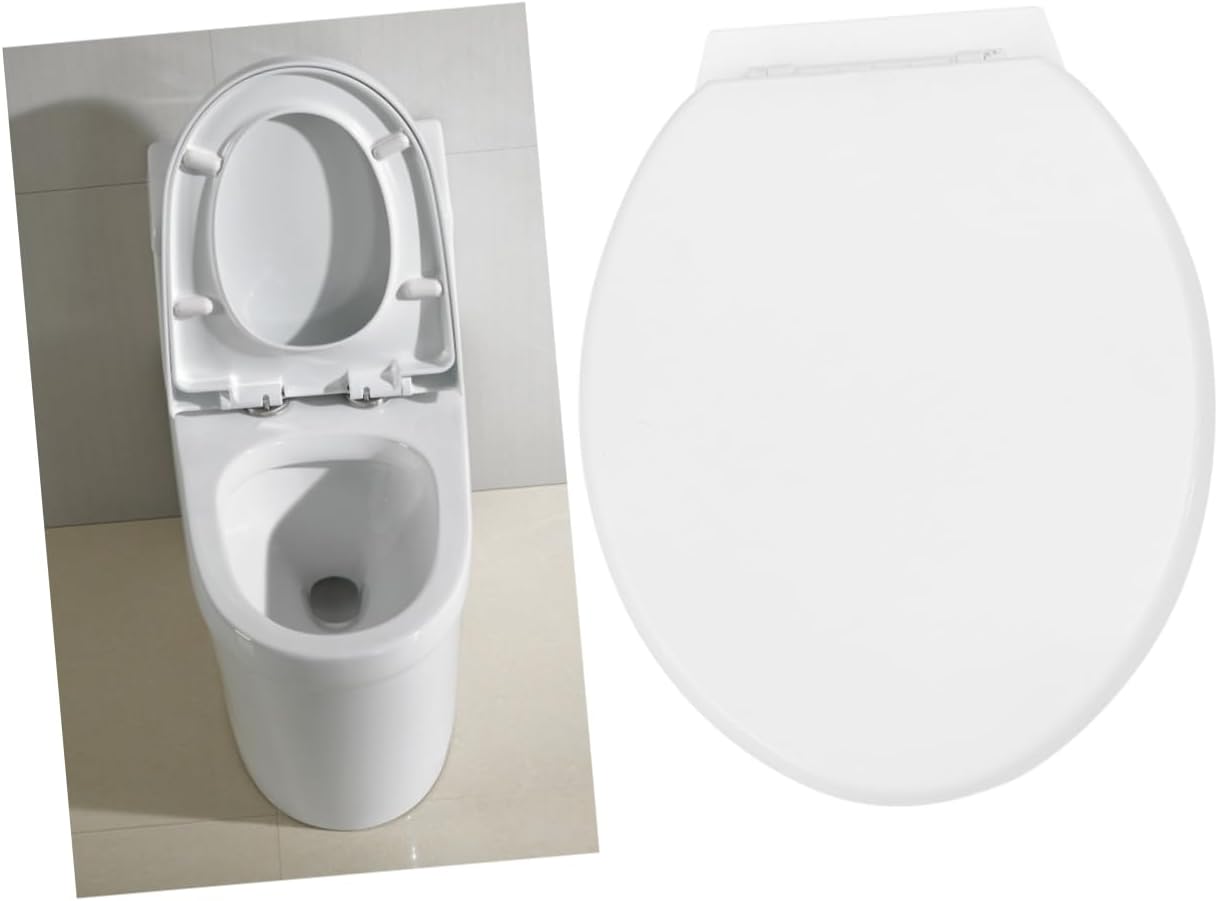 STOBAZA Hotel Grade Toilet Lid Pp Material Thick Design Smooth Surface Corrosion-proof Lightweight Easy to Clean