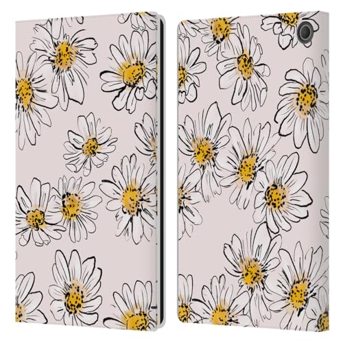 Housse Amazon Fire Max 11 antichoc portefeuille cuir rose pastel