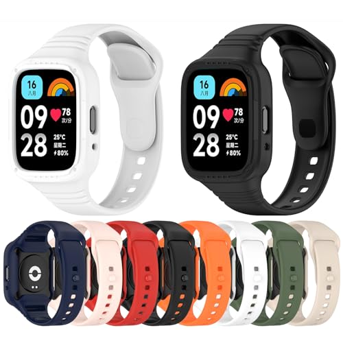 Correa de silicona compatible con Xiaomi Redmi Watch 3 miniatura 5