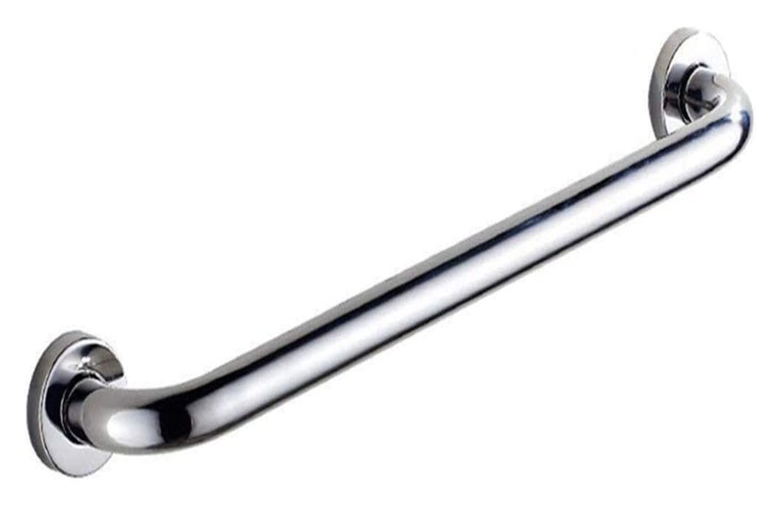 Barras De Apoyo De Acero Inoxidable con Acabado Pulido, Mango Antideslizante De Seguridad, Rieles De Apoyo para Baño, Toallero De Pared, para Personas Mayores, Personas C,88cm