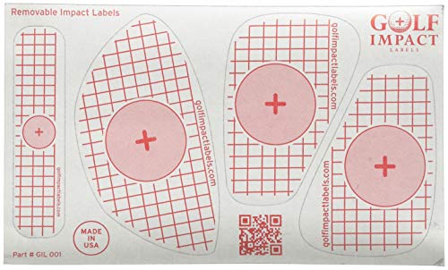 Golf Impact Labels (100 Pack)