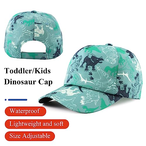 Yuoahcn Infant Kids Baseball Cap Summer Baby Ball Cap Waterproof Toddler Dinosaur Sun Hats For Boys Girls 6-24Month (As1, Age, 6_Months, 24_Months, Green Dinosaur) #TOP1
