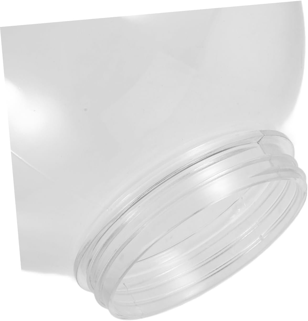 Cabilock Ceiling Cover Acrylic Sphere Lampshade Replacement for Outdoor Garden Fitter Opening