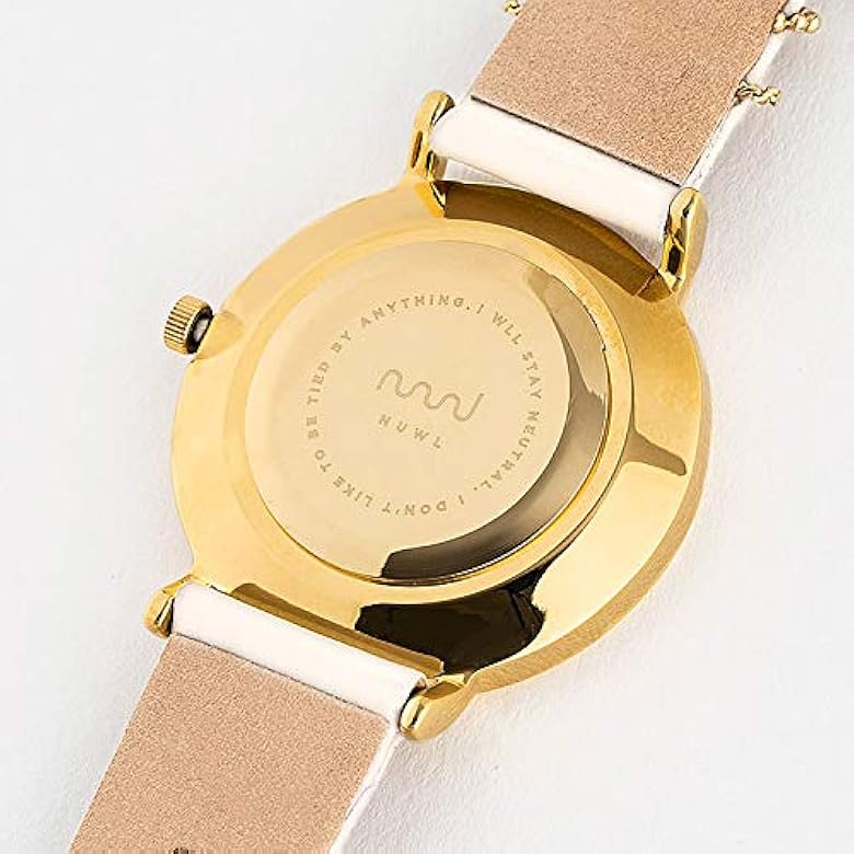 Amazon | 腕時計 レディース ホワイト 白 大理石柄 マーブル 防水 33mm  