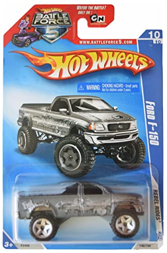 Hot Wheels Ford F 150, Rebel Rides 10/10 Battle Force 5 Card