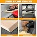 Hoteche 8-Inch Bechtop Jointer&Planer - 13-Amp Variable Speed Jointer Planer Combo with Extendable Table