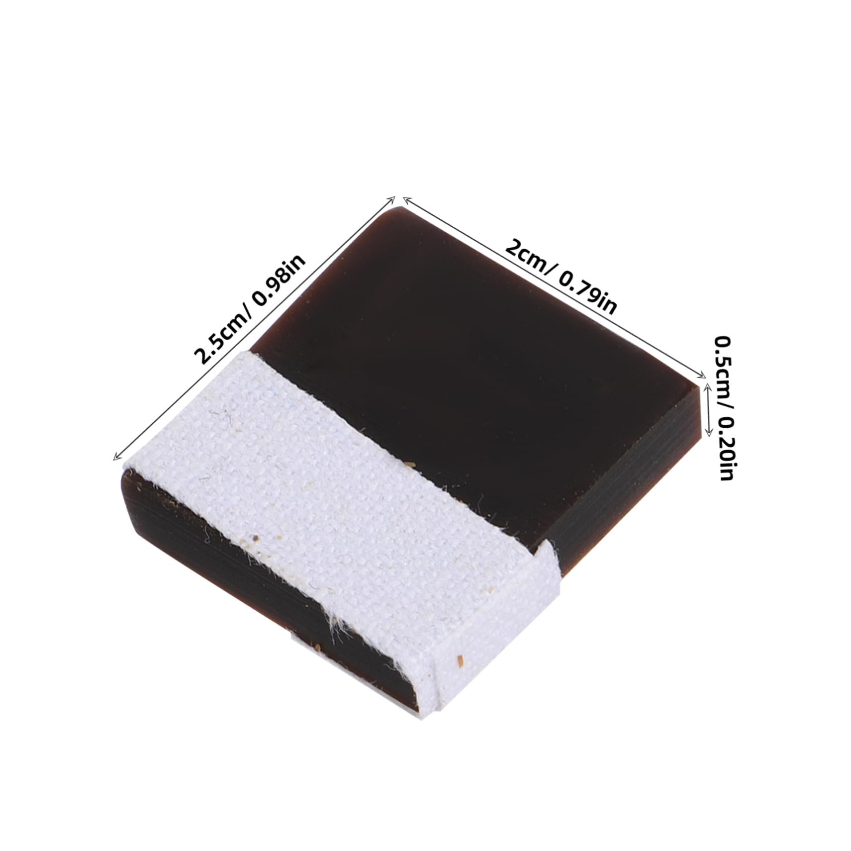 Toddmomy 10pcs Instrument Accessories Musical Instrument Parts Brown