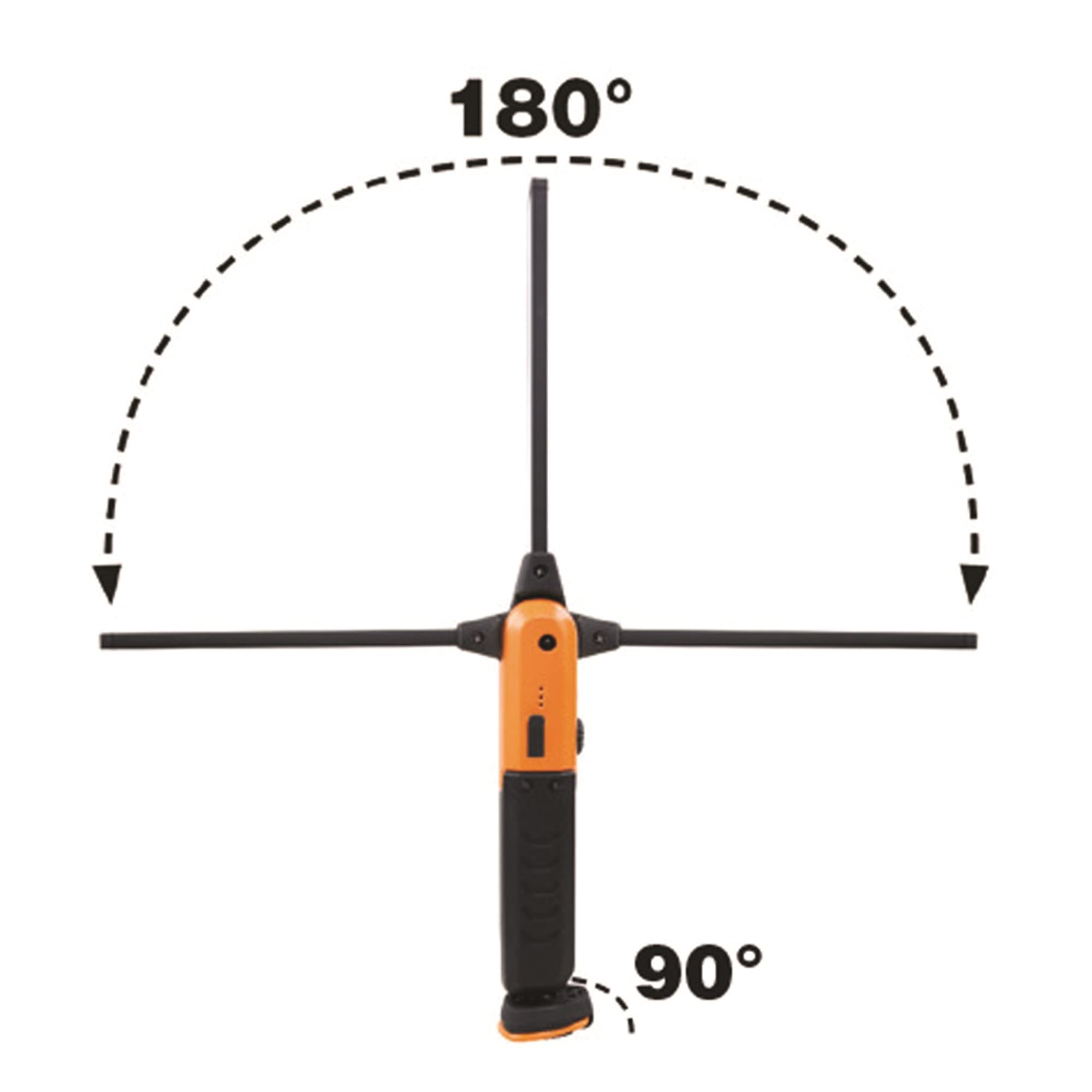 Beta 1838AM - Lampada da ispezione ricaricabile a led, con doppia emissione luminosa, snodata e orientabile a 180°
