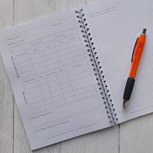 Stationery Geek Angel-Logbuch – A4 – Legasthenie-freundliche Ausgabe