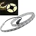 Produktbild JnDee Warmweiss Warm White Leiste 1M 60 flexiable LED Strip Streifen LED Band Lichtlinie Wasserdicht/ 1 Meter mit 60 SMD 3528 LEDs DC 12V