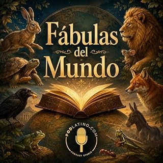 F&aacute;bulas del Mundo Audiolibro Por Podlatino arte de portada