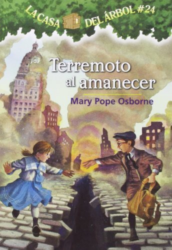 La casa del ?rbol # 24:Terremoto al amanecer / ... B01FKS4HA0 Book Cover