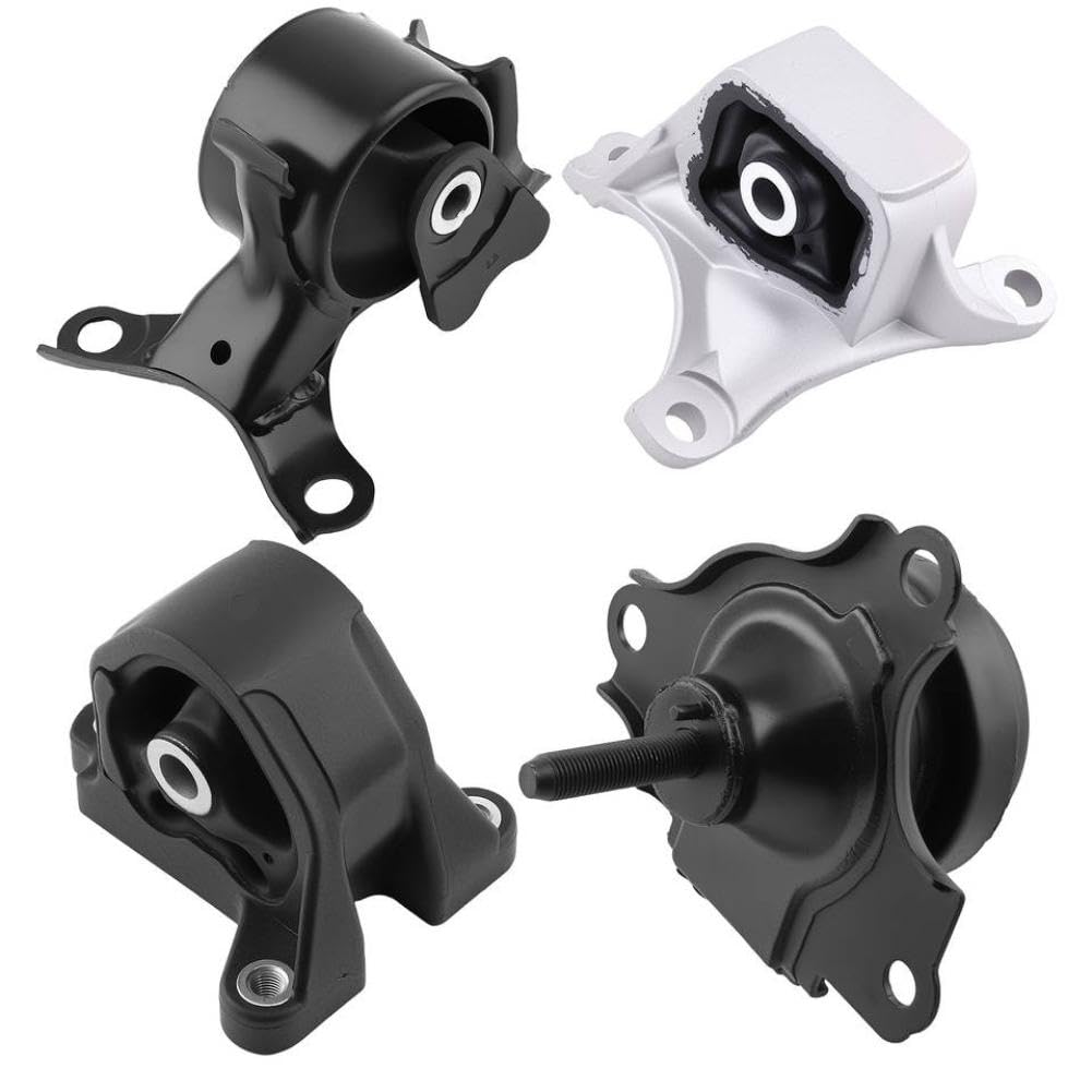 Wmhyybbkh Onecolor Motor Mount Complete Set Compatible With Rsx Civic L4 2.0L Manual Transmission 2002 2003 2004 2005 2006 50805S6mj01
