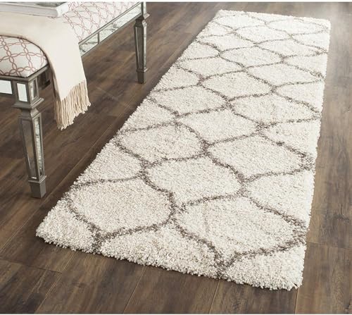 Image of SS Malik Handloom Soft Shaggy Rugs Fluffy Home Decorative Large Carpet for Living Room 2-inch Thick Carpet (2x4 Feet, Ivory Beige)