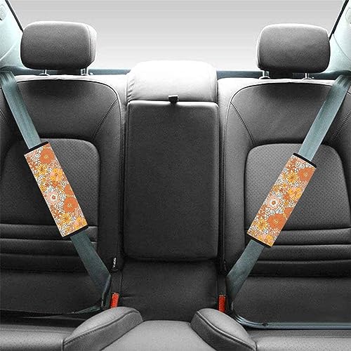 Housse siege voiture hippie fleurie pour masquer les taches - 3