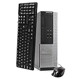 DELL Optiplex 3020 SFF Slim Desktop Computer, Intel Core i3 4130 3.40 GHz, 4GB RAM, 500GB HDD, DVDRW, USB 3.0, Windows 10 Pro 64 Bit (Renewed)']