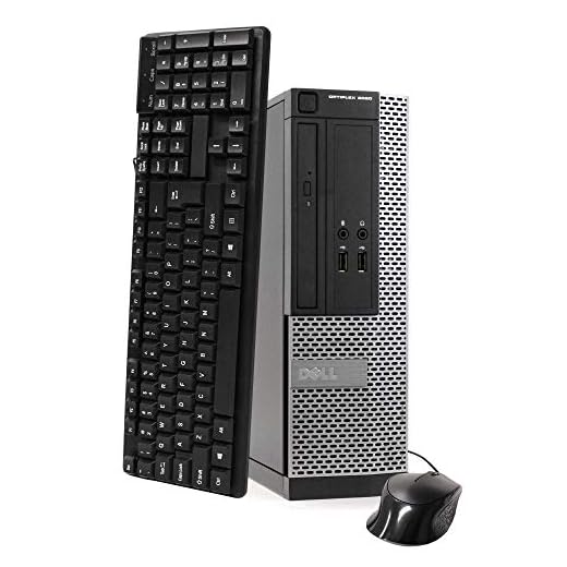 DELL Optiplex 3020 SFF Desktop PC, Intel Core i5-4570 3.2GHz, 8GB RAM, 500GB, DVDRW, Windows 11 Professional (Renewed)
