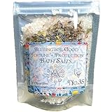 Blessing for Good Fortune + Protection Bath Salts Real Herbs Infused with Essential Oils Success Blessing Wealth Good Luck Armor Negativity Protection Spells Conjure Rituals