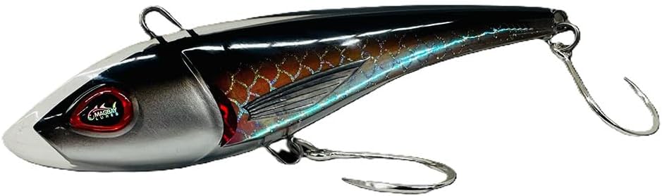 RM7 UV -Resin Minnow 7" Lure Ultra Violet Lure for Wahoo, Tuna, Mahi and More