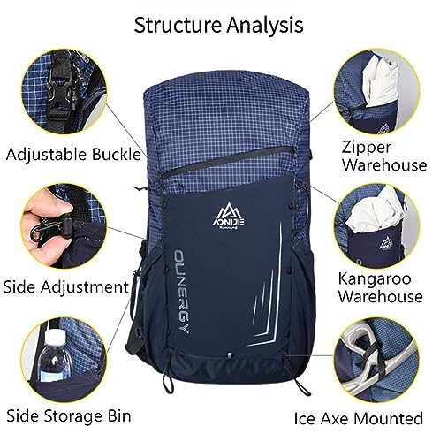 AONIJIE-30L-Lightweight-Hiking-Backpack-for-Men-Adjustable-Multifunctional-Backpacking-Travel-Gear-Running-Daypack
