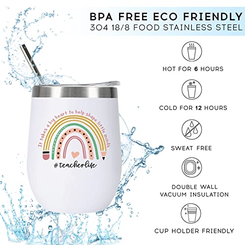 Teacher Tumbler Gift - 10% Off Stainless Steel Wine Cup