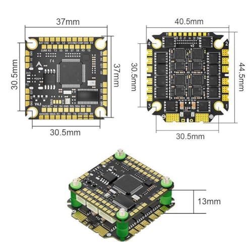 Contrôleur de Vol F405 avec ESC 60A Stack F465 Aocoda-RC V4 de Course - 7