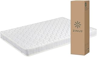 ZINUS Classic マットレス ポケットコイル 15cm ホワイト セミダブル コイル数570個 通気性 体圧分散 やや硬め 高耐久 | 圧縮梱包 ベッド ジヌス | 日本正規品 DST