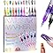 12 Colors Nail Art Pens Set, Nail Doodle Pens for Kids, 2026 New Nails Art Markers for Gel Nails, For Nail Art Design DIY