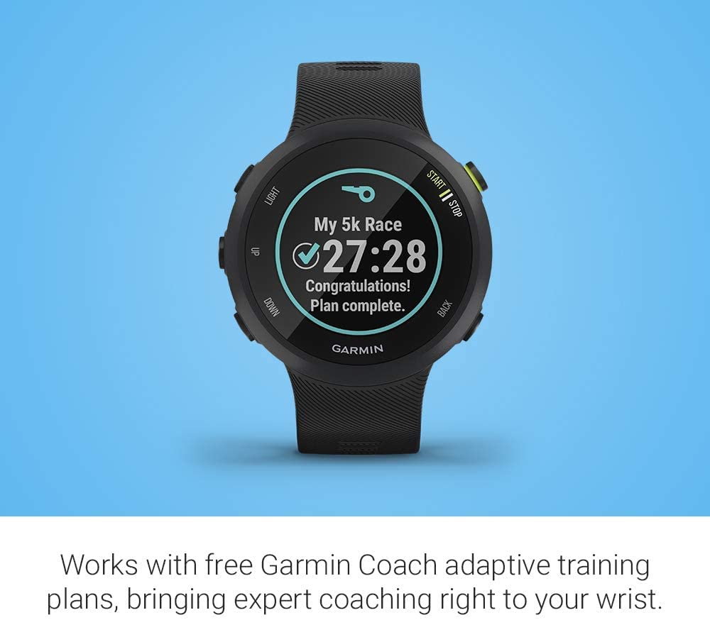 Newest Garmin Forerunner 45 GPS Smartwatch 42mm, Lightweight