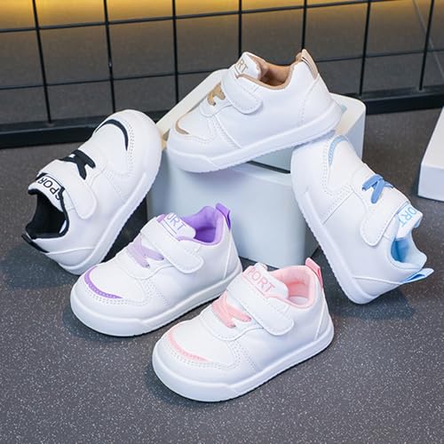 Toddler Boys Girls Flat Athletic Shoes Baby Slip On Wide Sneakers Cute Walking Running Trainers Lightweight Shoes2