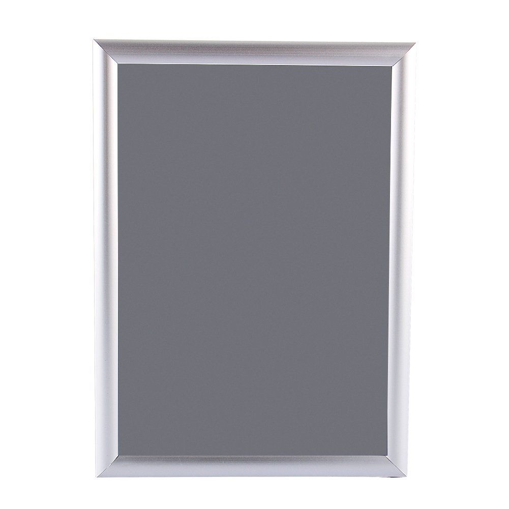 A3 Snap Frame Silver Poster Picture Holder Display Retail Wall Notice Board with 25mm Anodised