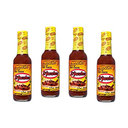 El Yucateco Chipotle Hot Sauce 5 oz - 4-Pack