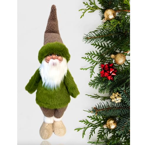 Santa-Claus-Christmas-Figurine-Handmade-Gift-Figure-Decoration-for-Holiday-Party-Green Santa Claus Christmas Figurine Handmade Gift Figure Decoration for Holiday Party Green
