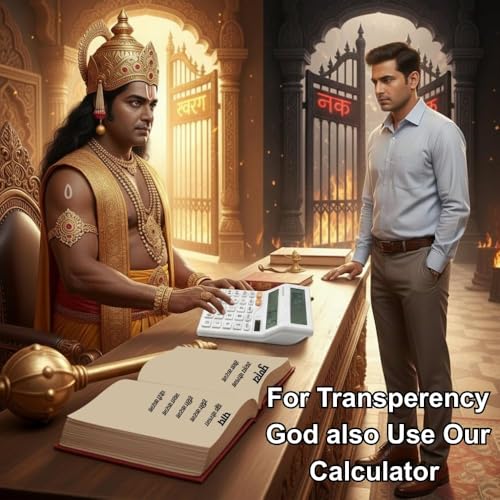 Image of 12 Digit Dual Screen Desktop Calculator with Big Buttons, GT & Memory Functions, Auto Power Off, Electronic Tabletop Office Use for Home, Shop & Business, White