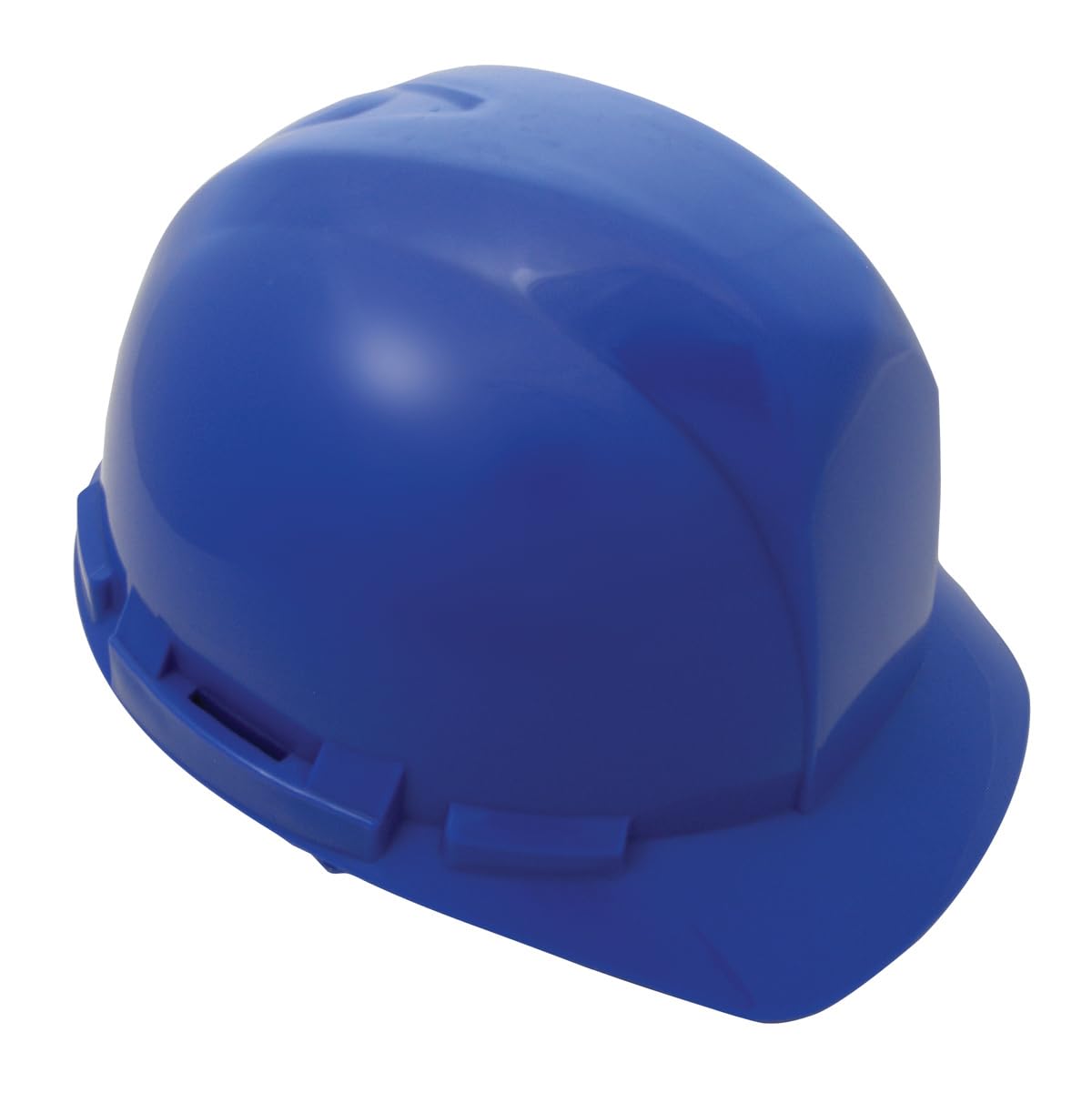 SAS Safety Corp Standard Hard Hat with 6-Point Adjustable Ratchet Suspension | Lightweight & Comfortable Protection for Construction | Complies with ANSI Z89.1, Type 1 Class E, G and C | Blue