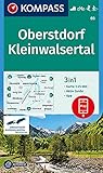  KOMPASS Wanderkarte Oberstdorf, Kleinwalsertal: 3in1 Wanderkarte 1:25000 mit Aktiv Guide inklusive Karte zur offline Verwendung in der KOMPASS-App. ... Langlaufen. (KOMPASS-Wanderkarten, Band 3)
