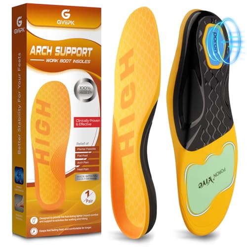 GVIIPK 280+ lbs Heavy Duty Insoles