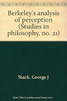 Paperback Berkeley's analysis of perception (Studies in philosophy, no. 21) Book