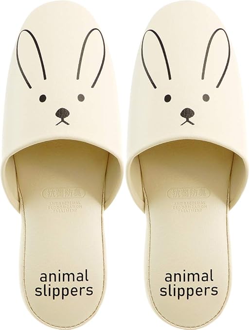 Amazon トイレスリッパ アニマルフェイス柄 レディース用 ウサギ 抗菌 ビニールスリッパ Toilet サニタリー トイレタリー スリッパ 女性用 Hd N Fasproject スリッパ 通販