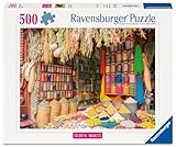 MARCHE : Ce puzzle vous plonge dans l’univers envoûtant d’un souk marocain, où les étals débordent de pyramides d’épices aux couleurs éclatantes, de bouquets d’herbes séchées et de paniers tressés. Entre senteurs de cannelle, de safran et de menthe, ruelles animées et ambiance authentique, chaque pièce recompose une scène riche en détails et en chaleur.