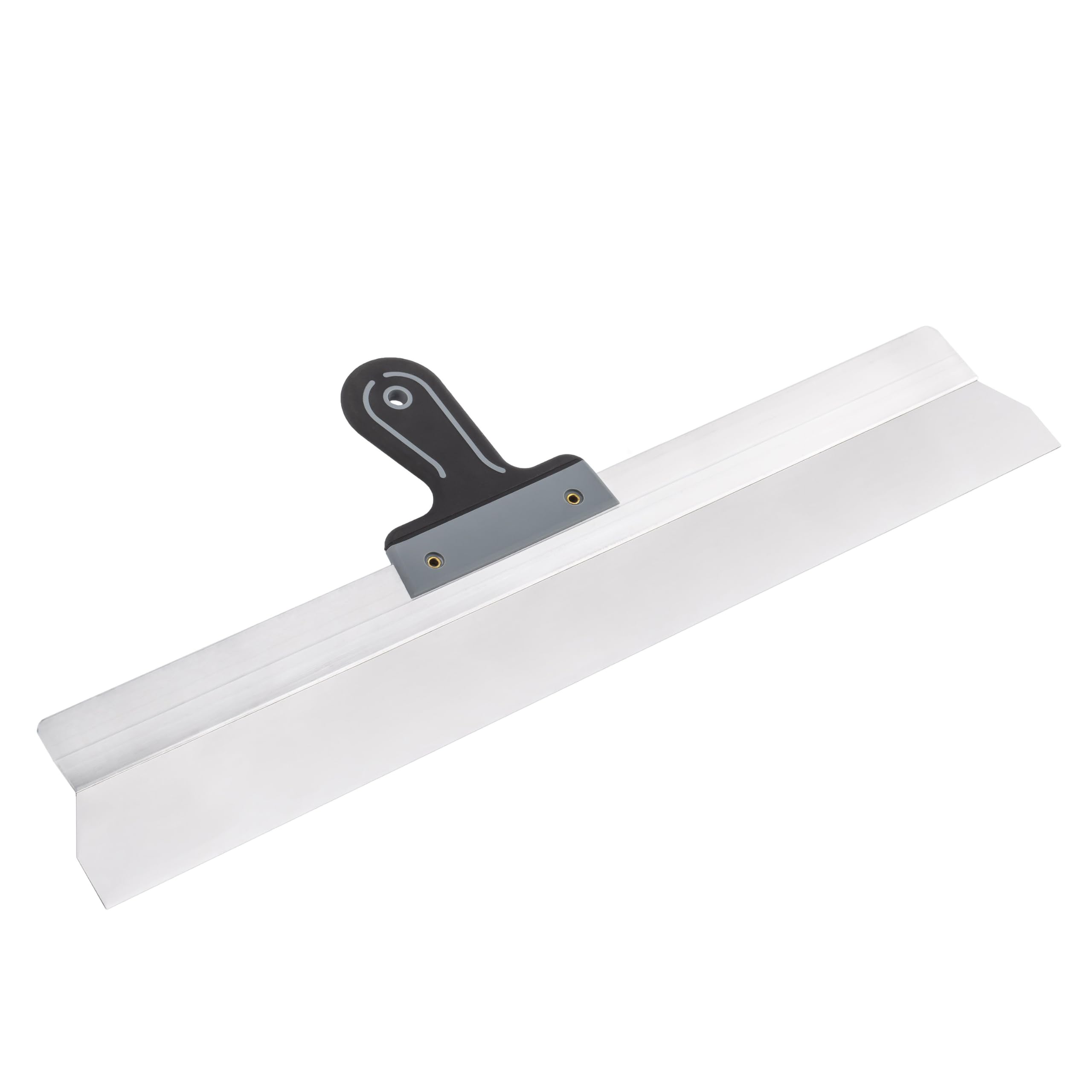 Mivos Couteau à Enduire de Façade avec Lame Large en INOX 600 mm - Couteau à Mastic pour Lisser les Grandes Surfaces - Spatule de Façade avec Soft Poignée - Made in EU