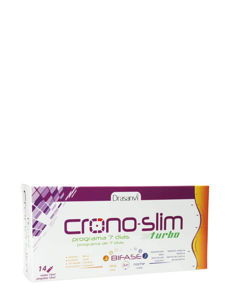 CRONO SLIM TURBO 14X10ML VIALES DRASANVI