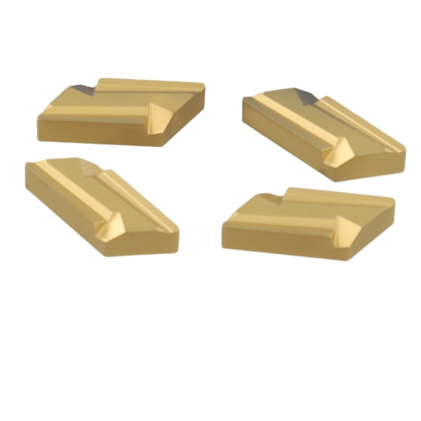 KNUX160405R-11 Inserti di tornitura in carburo indicizzabili, set da 10 pezzi per portautensili destro DKJNR, inserti per tornio CNC con elevata resistenza alla presa e tolleranza stretta